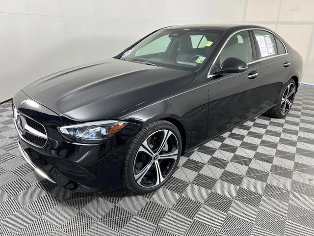 Certified Used 2025 Black Mercedes-Benz C 300 image 3