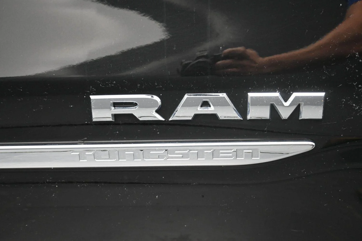 Used 2025 Diamond Black Crystal Pearlcoat Ram Tungsten image 7