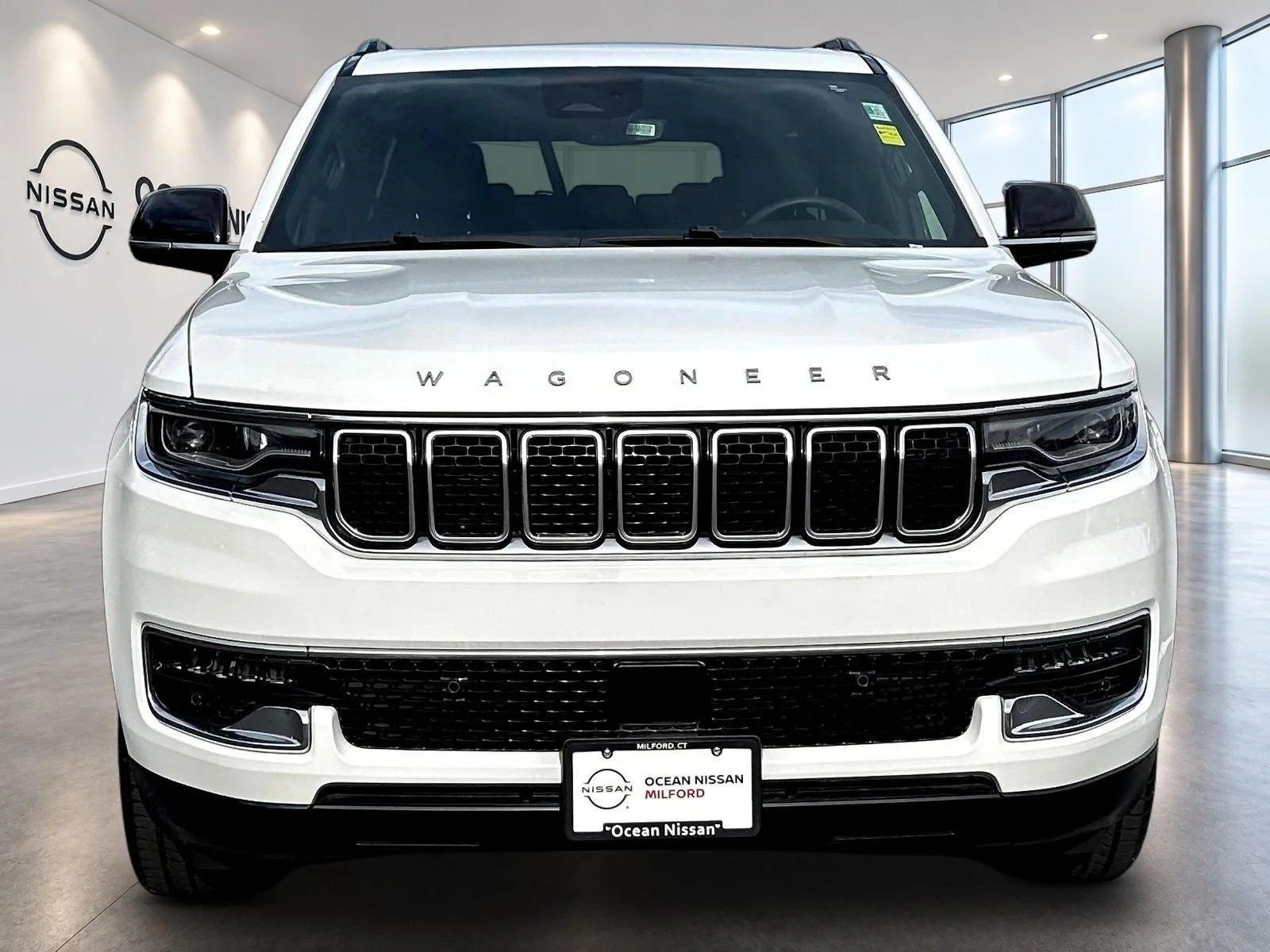 Used 2023 Bright White Clearcoat Jeep Base image 2