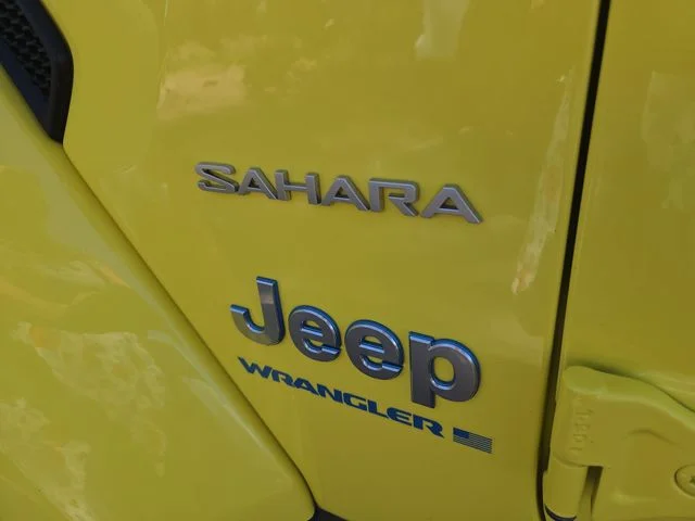 Used 2024 Yellow Jeep Sahara 4xe image 10