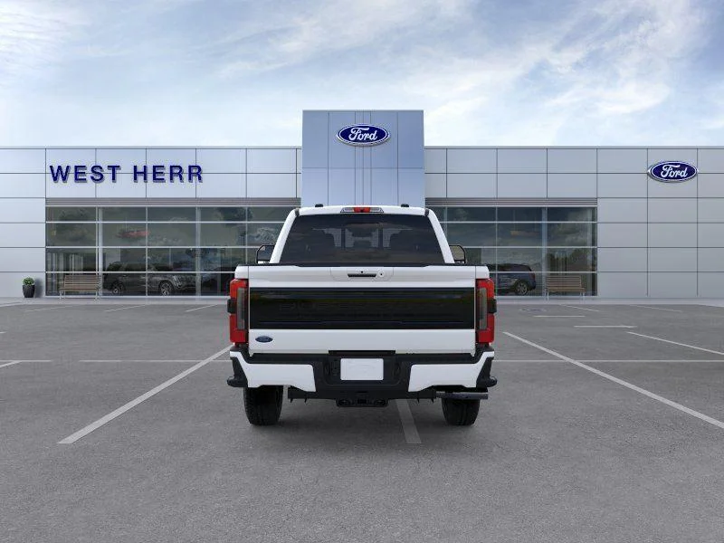 New 2026 Star White Metallic Tri-Coat Ford F-250® Platinum® image 5