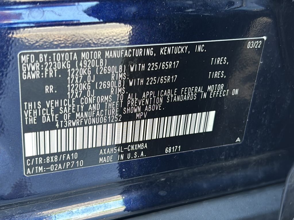 Used 2022 Blueprint Toyota XLE image 40