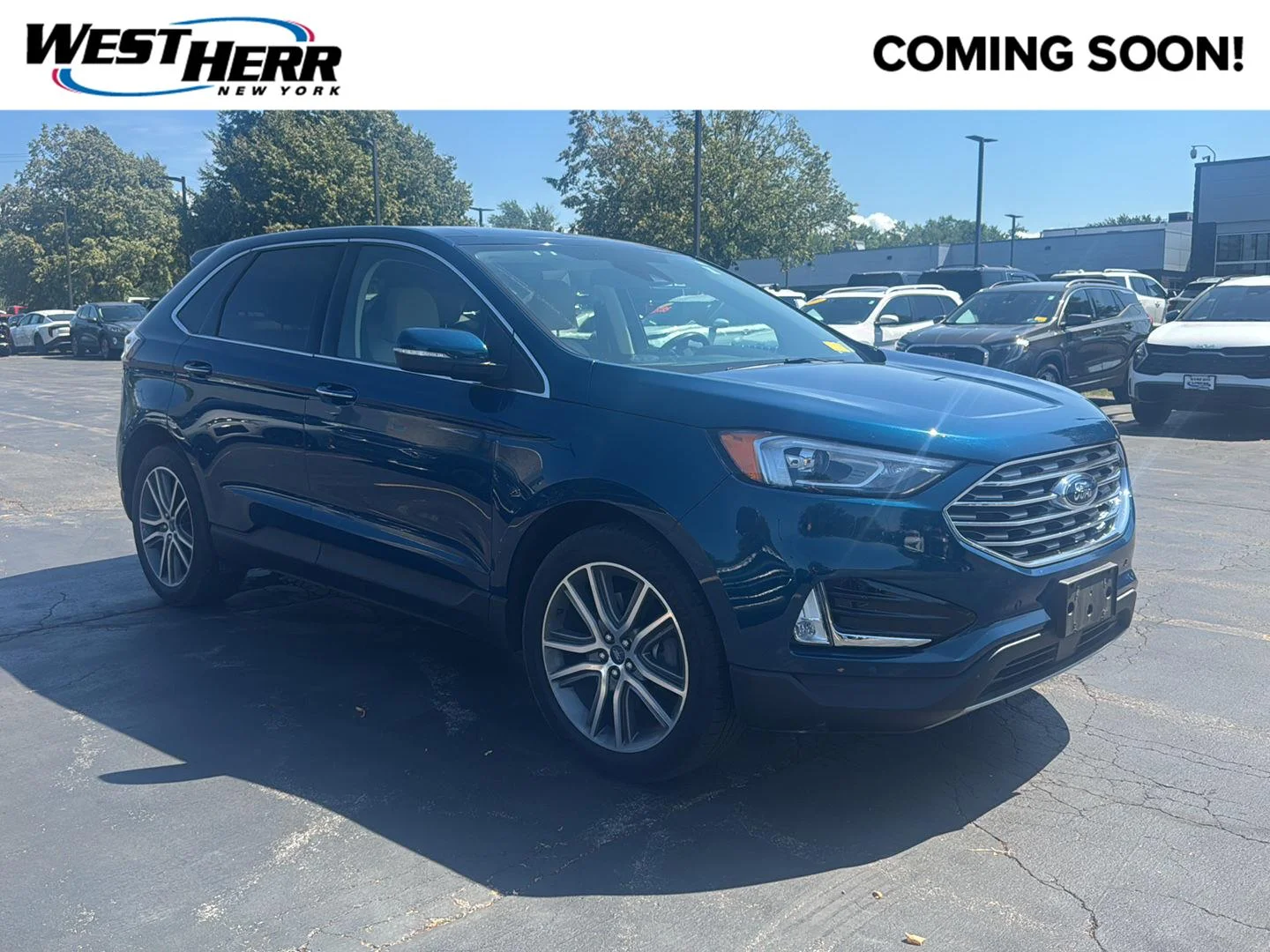 Used 2020 Dark Persian Green Ford Titanium image 1