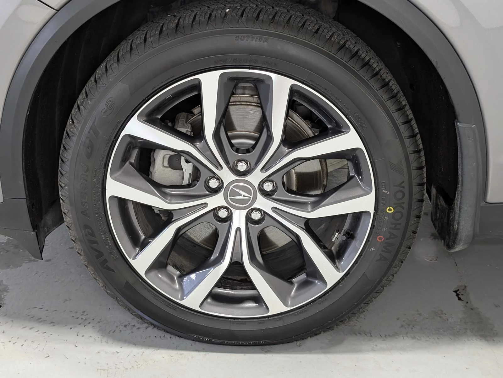 Certified Used 2022 Liquid Carbon Metallic Acura SH-AWD TECH image 3