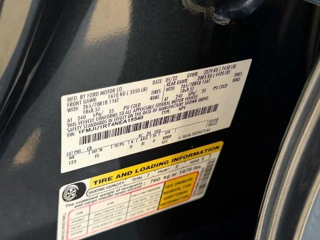 Used 2022 Stone Blue Metallic Ford Timberline image 46
