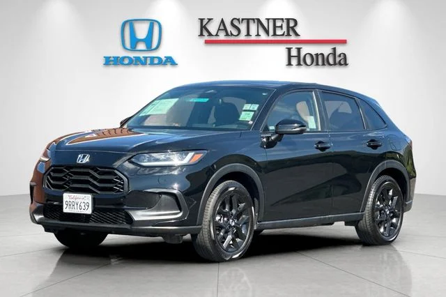 Certified Used 2025 Crystal Black Pearl Honda Sport image 9