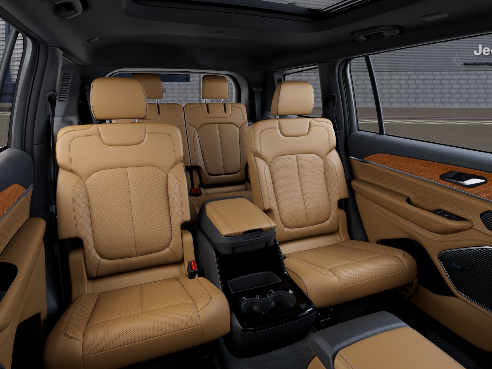 New 2026 Diamond Black Crystal Pearl-Coat Exterior Paint Jeep Summit image 15