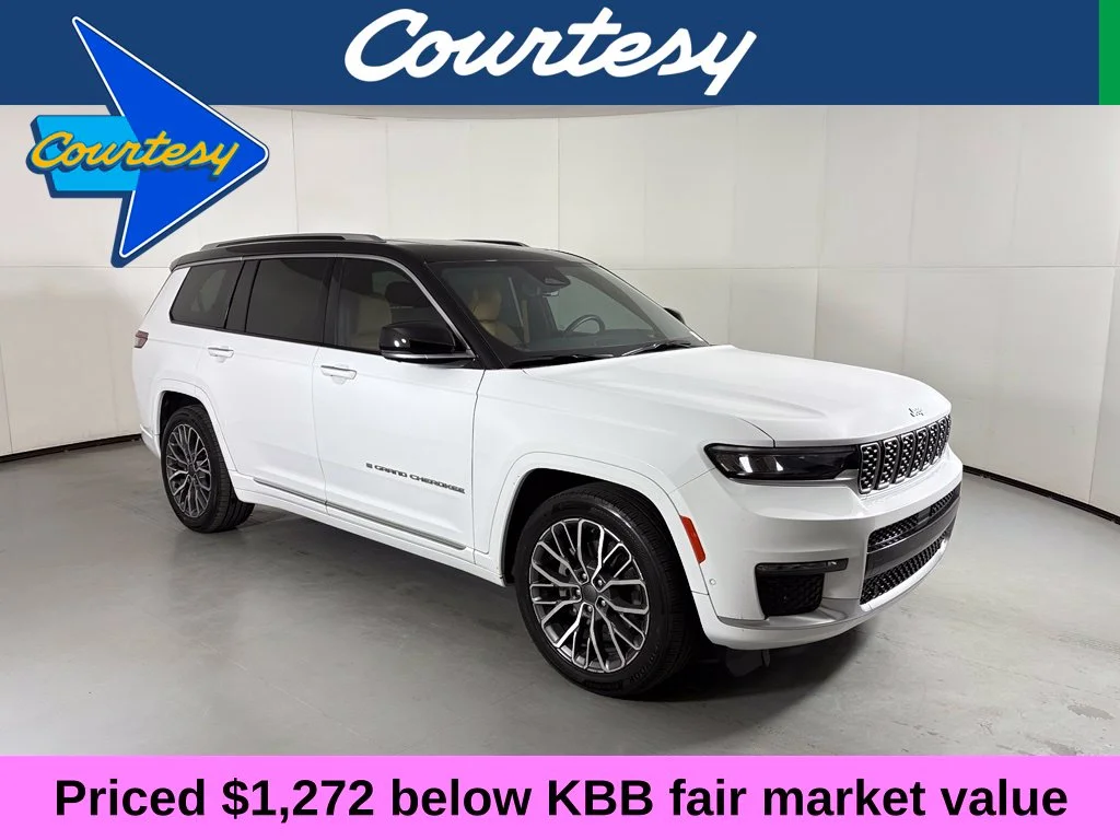 Used 2023 White Jeep Summit image 1