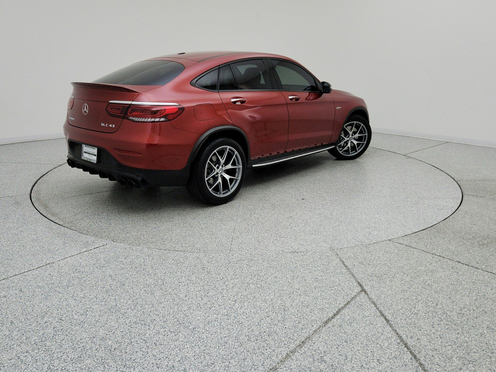 Certified Used 2021 designo Cardinal Red Metallic Mercedes-Benz AMG® GLC 43 image 7