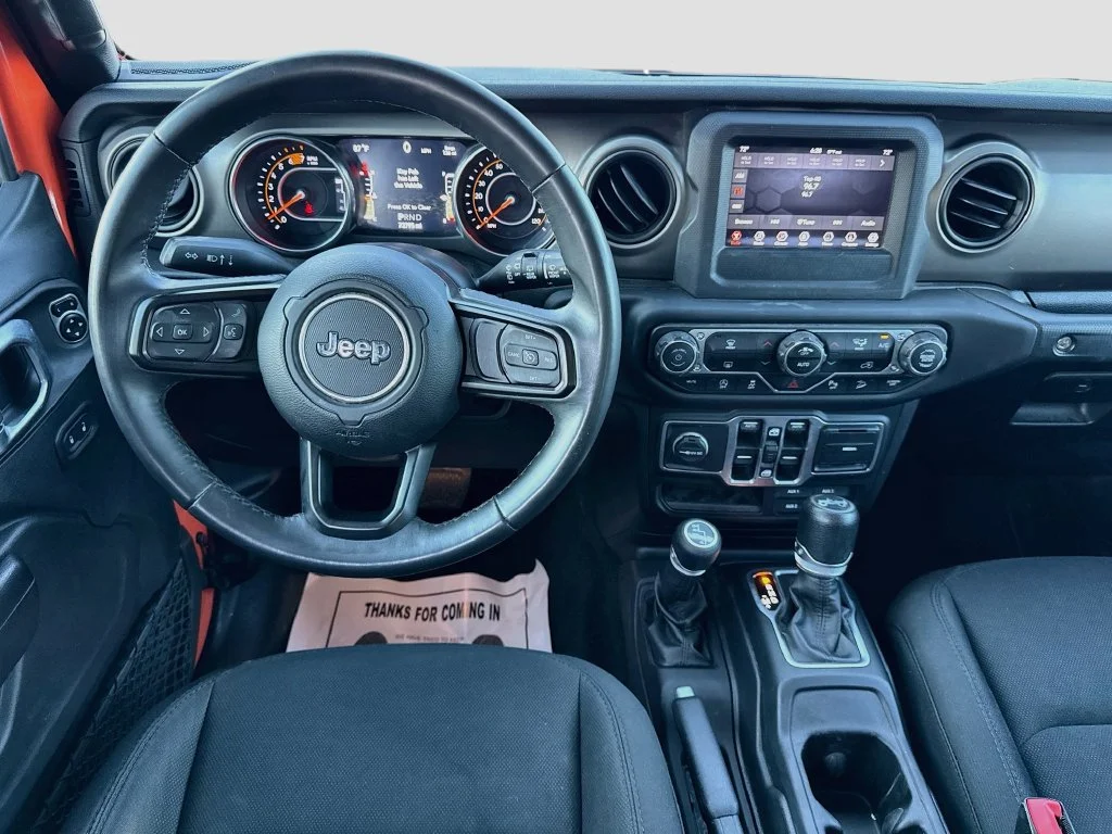 Used 2018 Orange Jeep Unlimited Sport S image 26