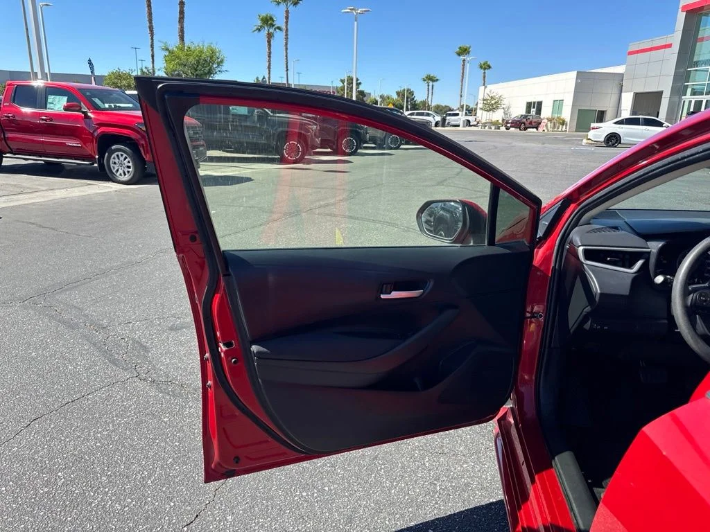 Used 2021 Red Toyota LE image 13