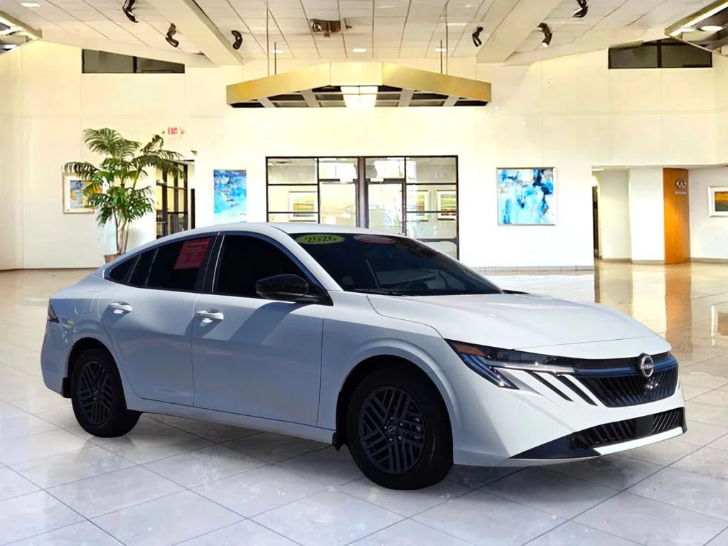 Certified Used 2026 White Nissan SV image 3