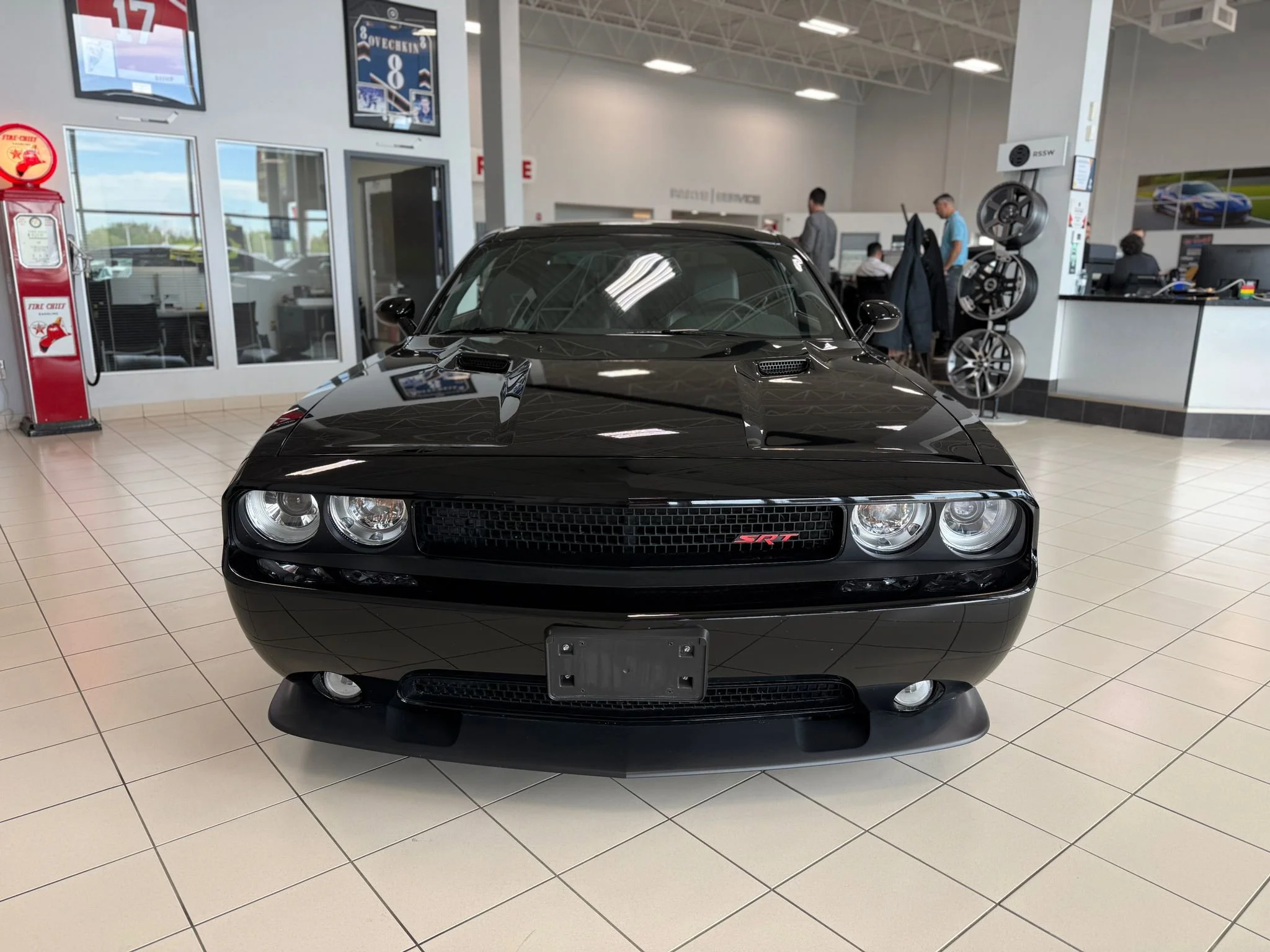 Used 2012 Black Dodge SRT8 392*470HP!!! | 6.4L HEMI | 6spd Manual | Nav | Htd Alcantara Seats | Sunroof | Htd Wheel image 4