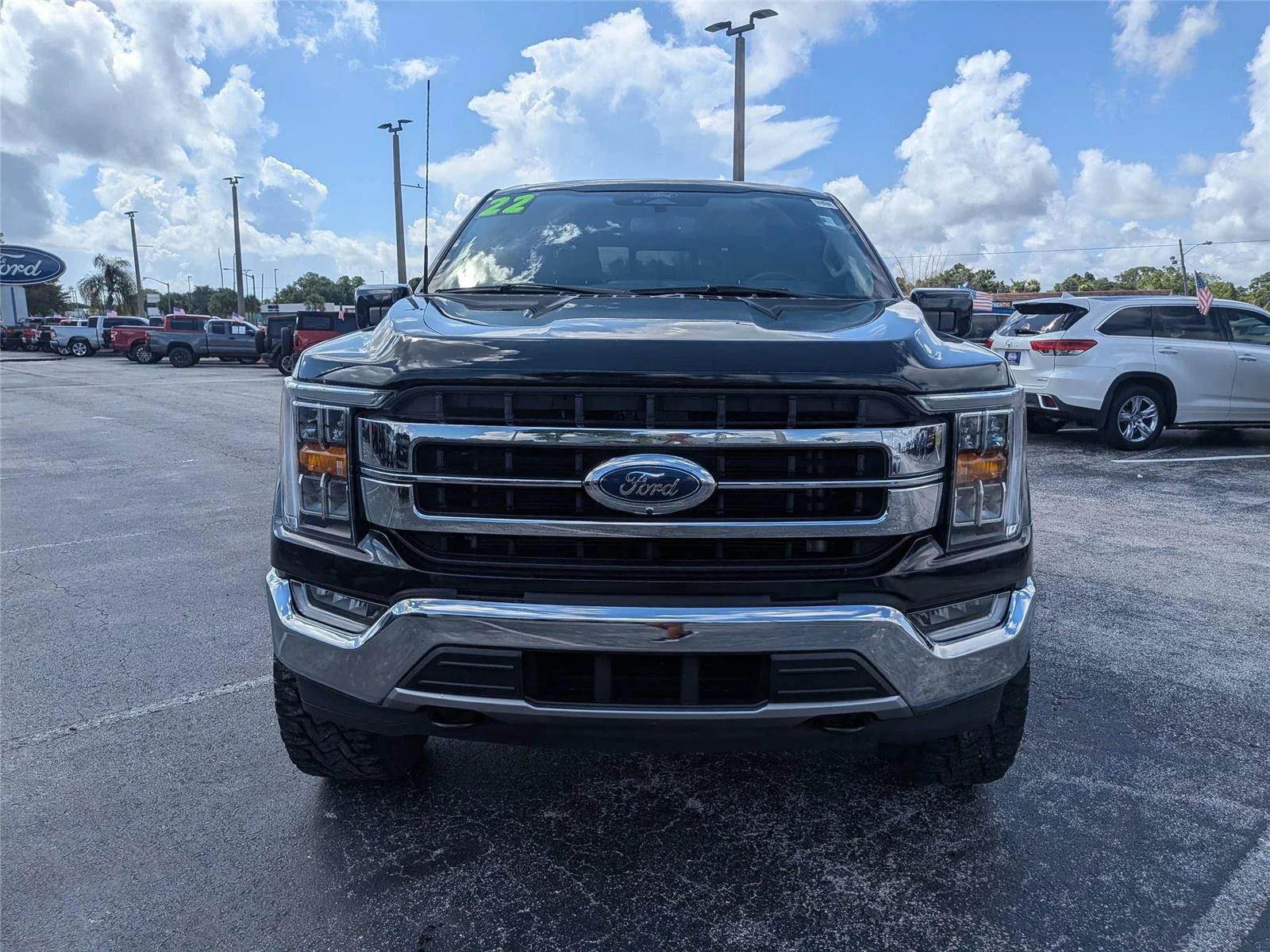 Certified Used 2022 Black Ford Lariat image 8