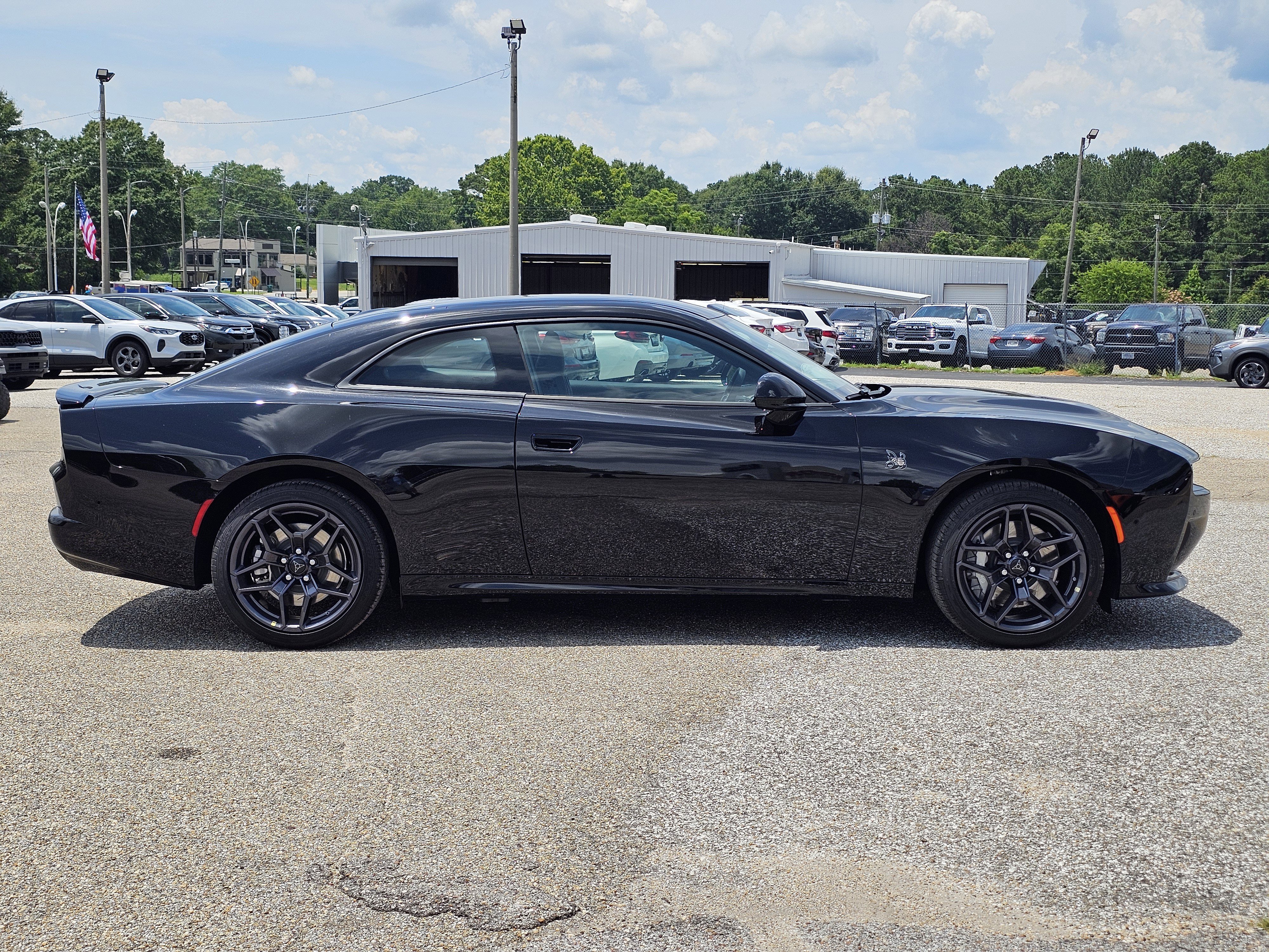 New 2026 Diamond Black Crystal Pearlcoat Dodge Scat Pack Plus image 8