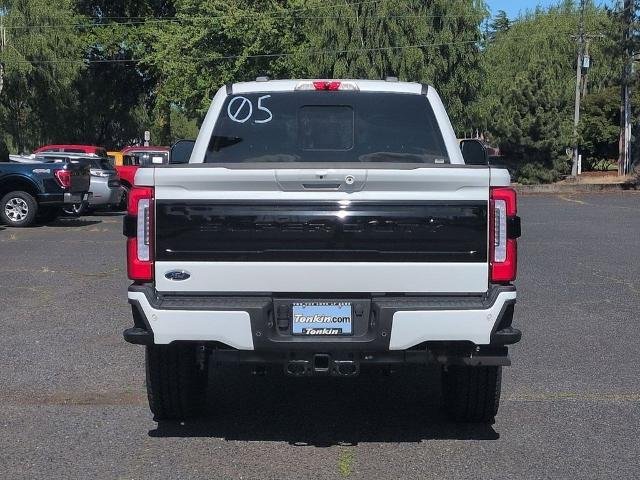New 2026 Star White Metallic Tri-Coat Ford F-250® Platinum® image 4