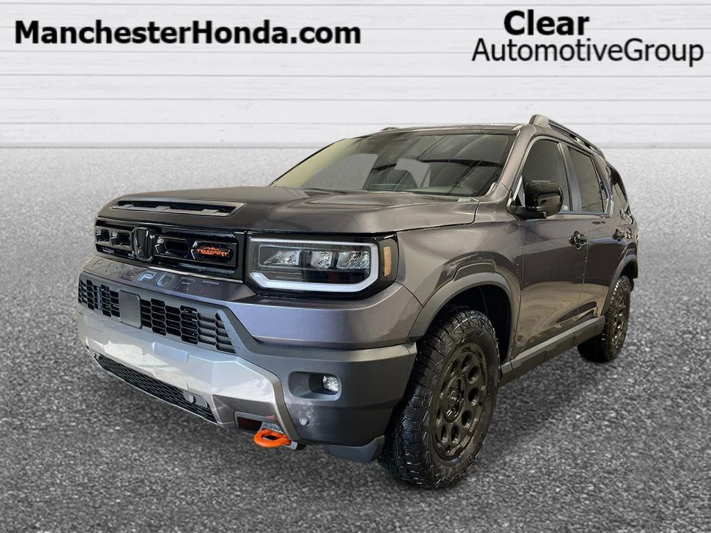 New 2026 Modern Steel Metallic Honda TrailSport Blackout image 1