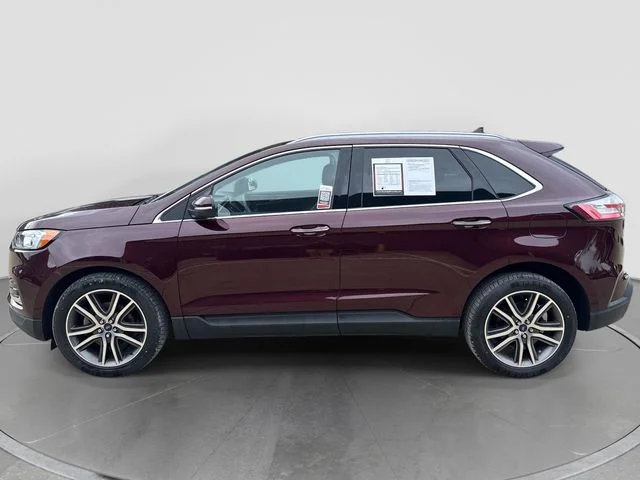 Used 2020 Red Ford Titanium image 5