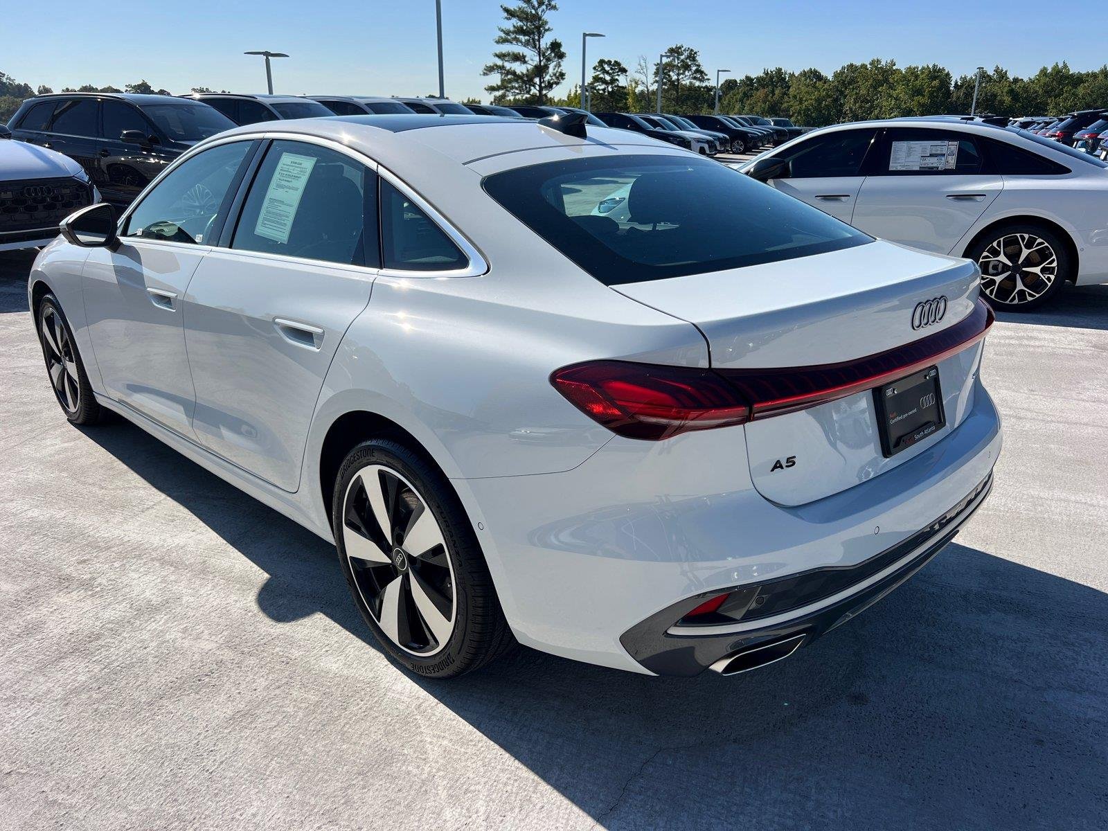 Used 2025 Glacier White Metallic Audi Premium image 7