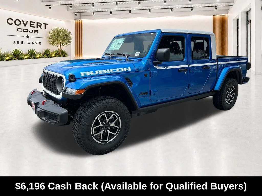 New 2026 Hydro Blue Pearlcoat Jeep Rubicon image 4