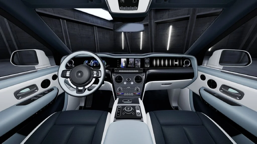New 2027 White/off-white Rolls-Royce Black Badge image 5