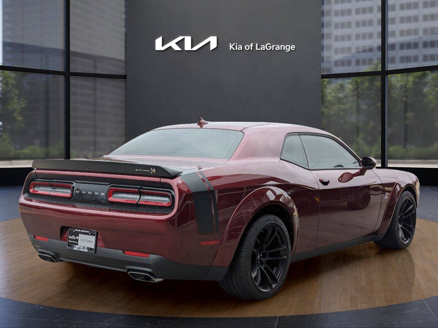 Used 2023 Octane Red Pearlcoat Dodge R/T Scat Pack Widebody image 4