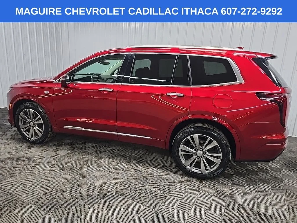 Used 2021 Red Cadillac Premium Luxury image 4