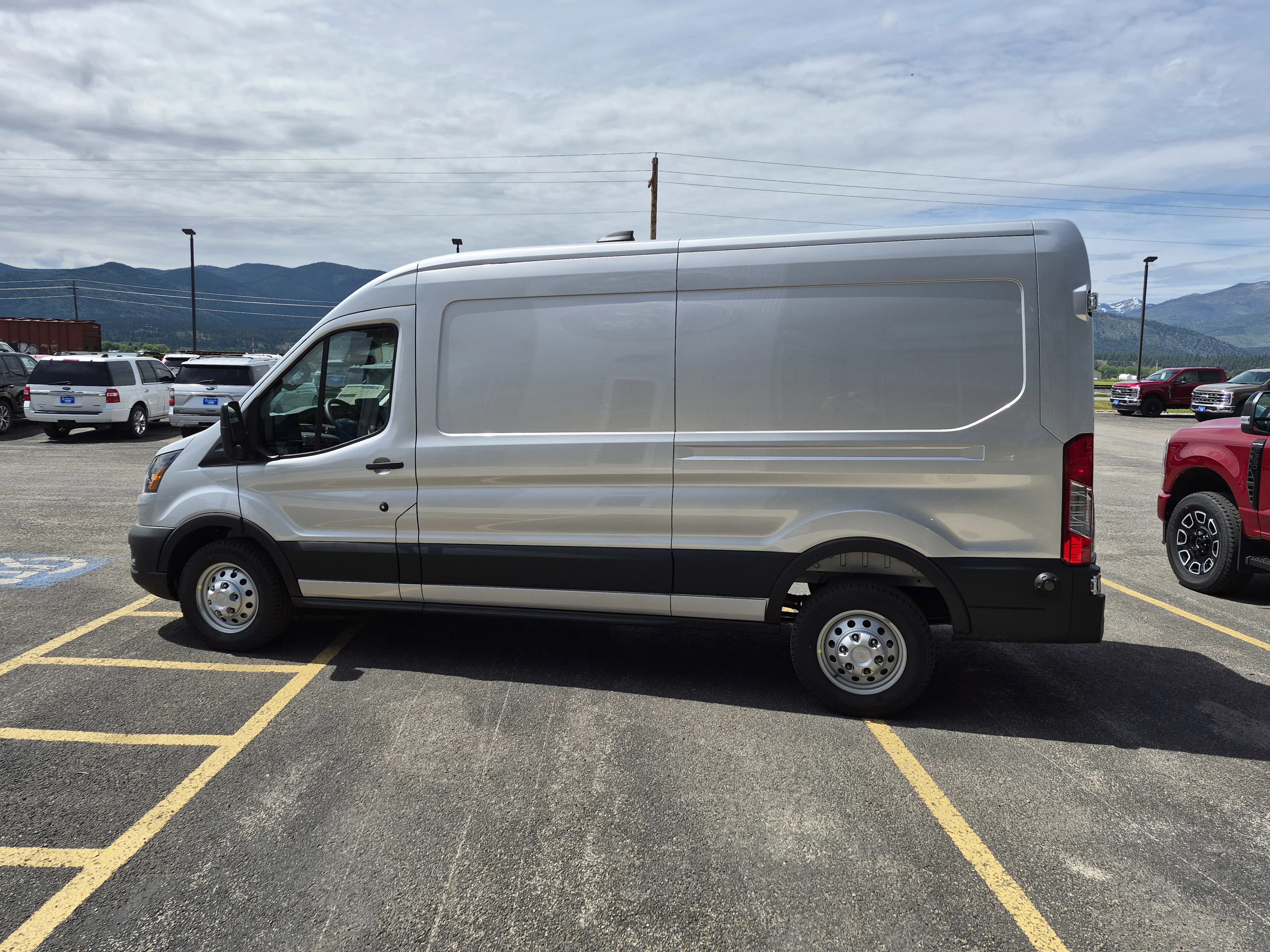 New 2026 Ingot Silver Metallic Ford Cargo Van image 15