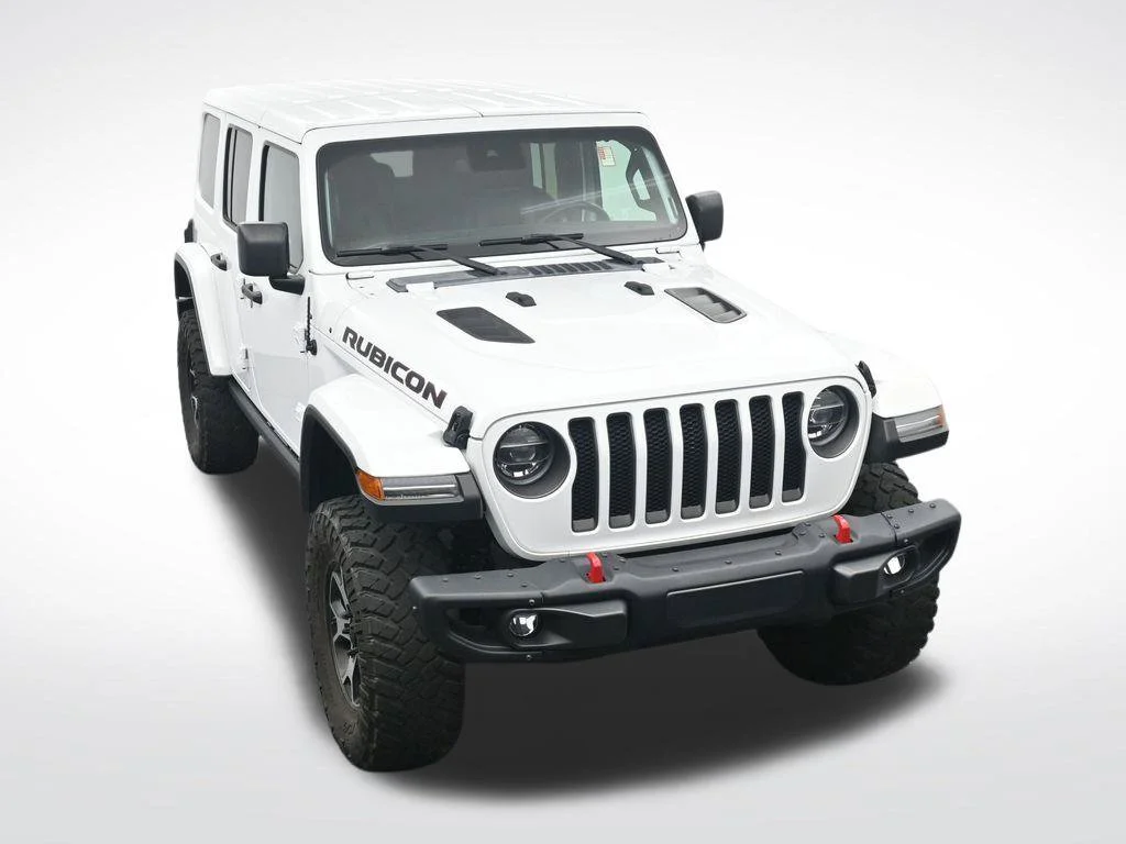 Used 2021 White Jeep Unlimited Rubicon image 23