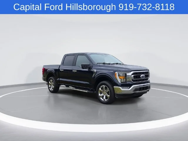 Used 2023 Blue Ford XLT image 2