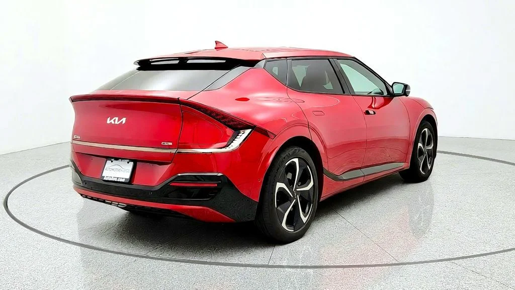 Used 2022 Runway Red Kia GT-Line AWD w/ Suede Seat Package image 5