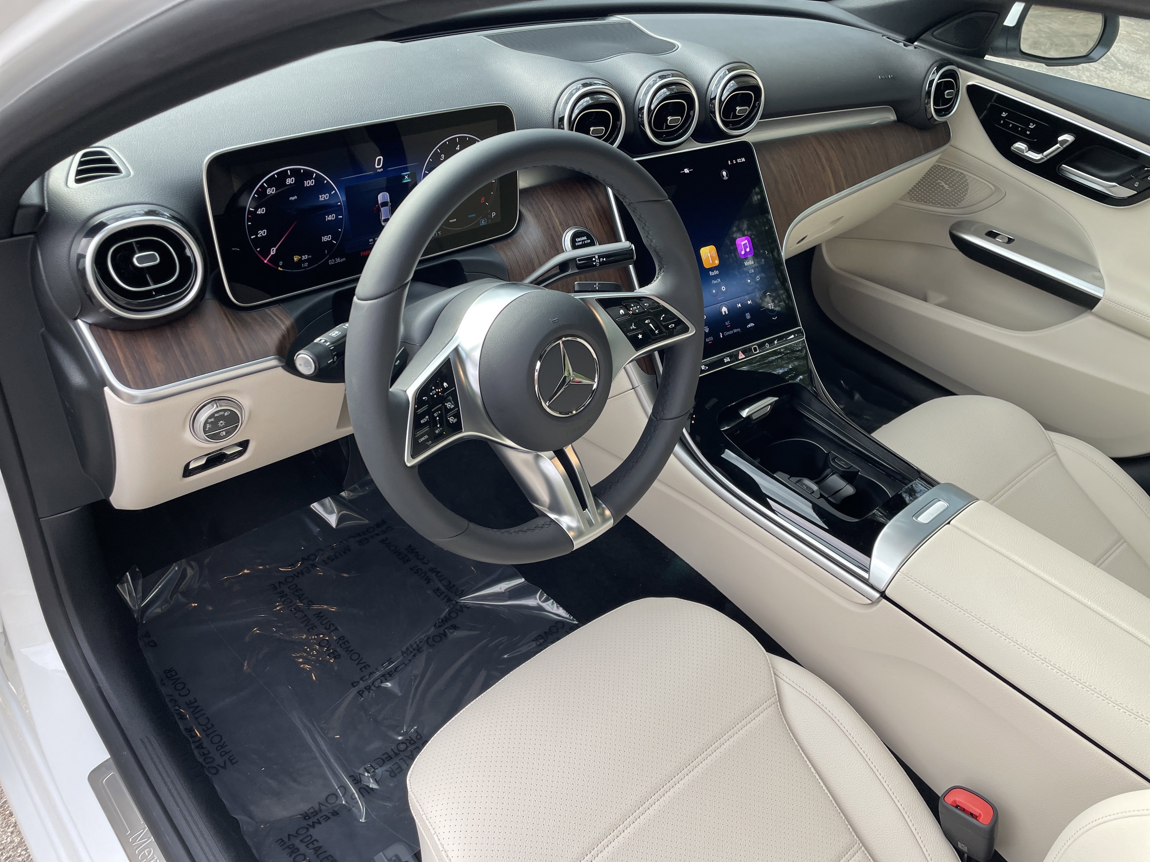 New 2026 Polar White Mercedes-Benz C 300 Sedan image 19