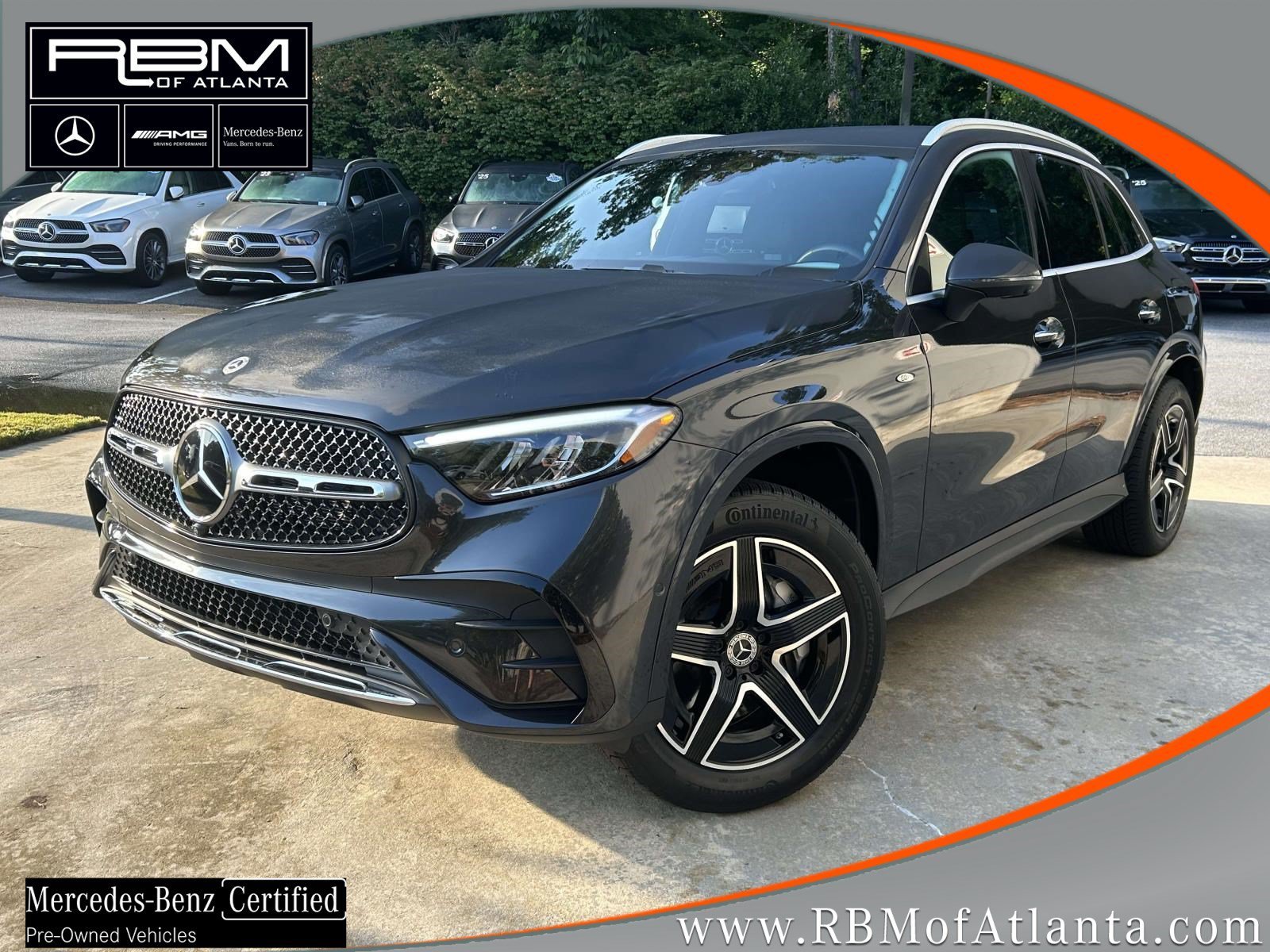 Certified Used 2025 Graphite Grey Metallic Mercedes-Benz GLC 350e 4MATIC® SUV image 1