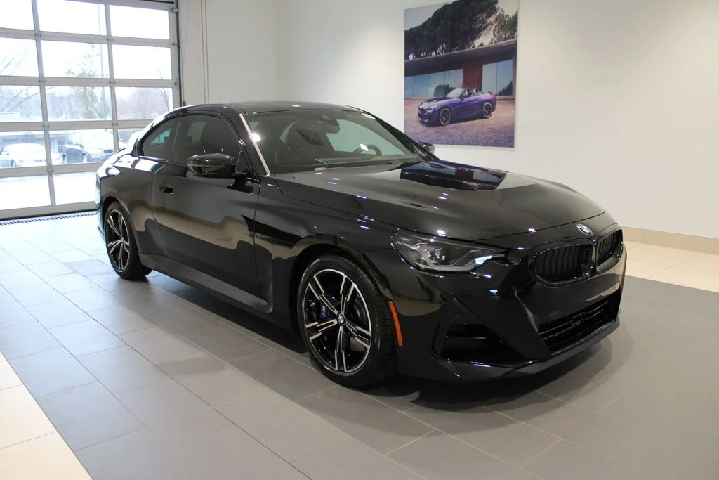 New 2026 Black Sapphire Metallic BMW 230i image 2