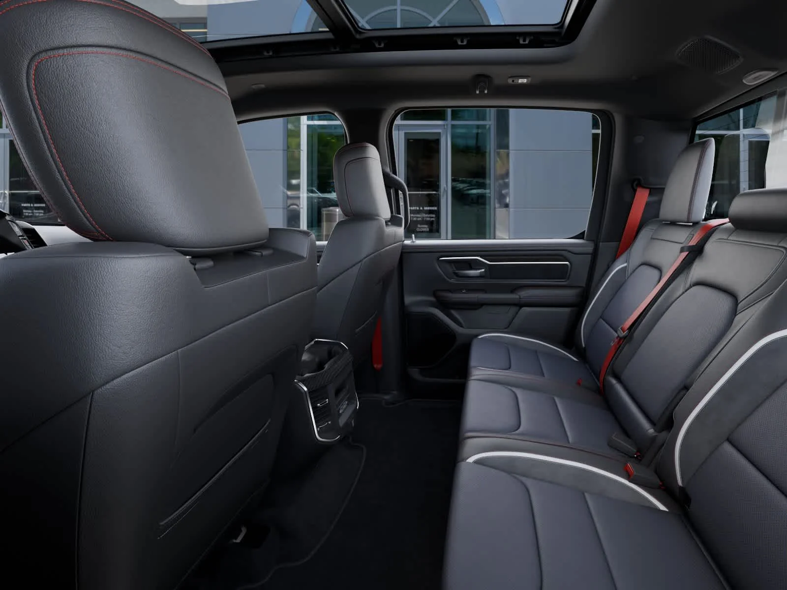 New 2026 Molten Red Pearl-Coat Exterior Paint RAM Laramie image 23