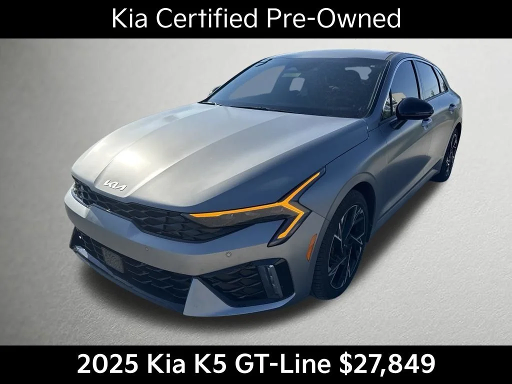 Certified Used 2025 Gray Kia GT-Line image 8