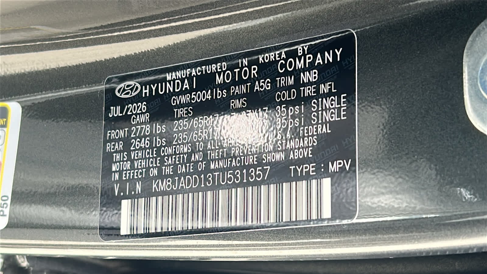New 2026 Amazon Gray Hyundai Blue image 30