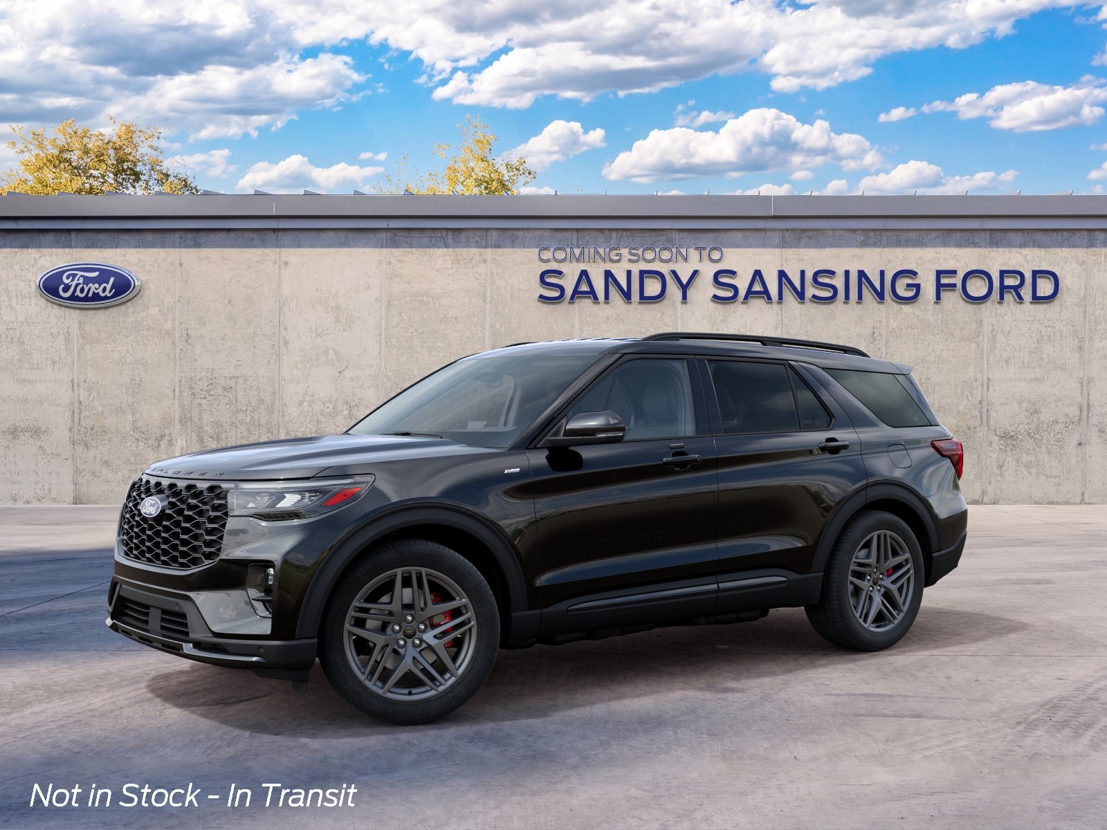 New 2027 Agate Black Metallic Ford ST-Line image 1