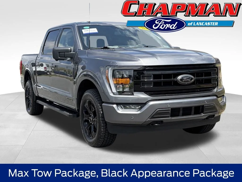 Certified Used 2023 Gray Metallic Ford XLT image 1