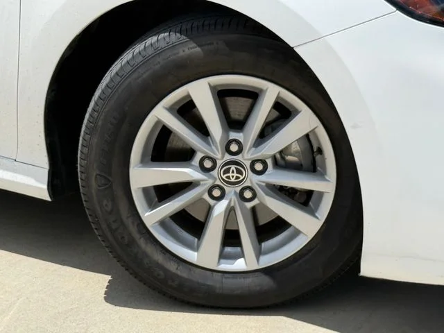 Certified Used 2025 White Toyota LE image 2