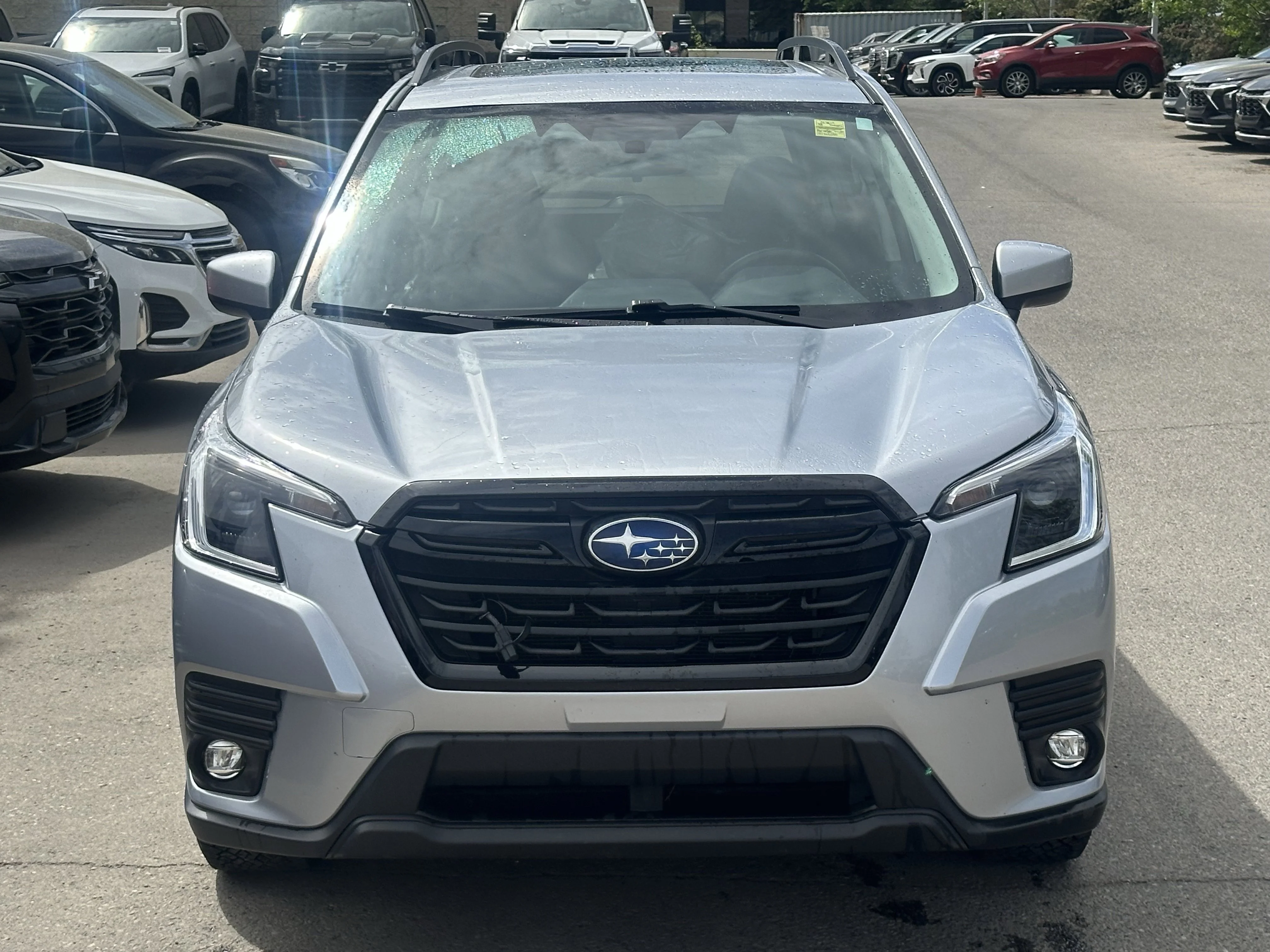 Certified Used 2024 Silver Subaru Touring image 2