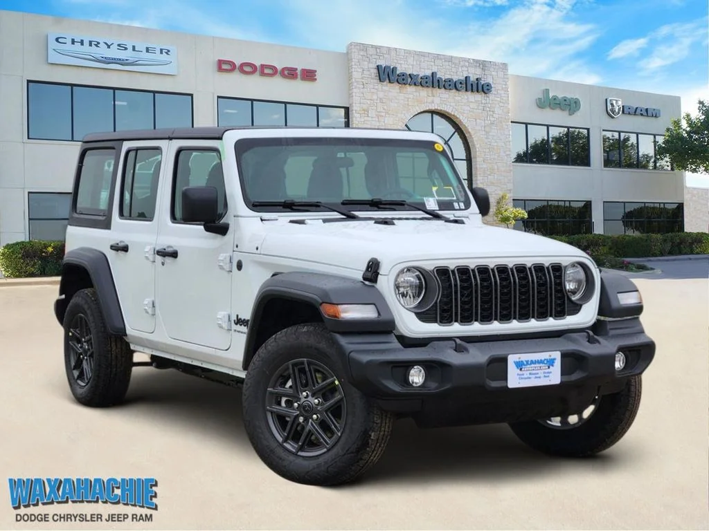 New 2026 Bright White Clearcoat Jeep Sport image 1