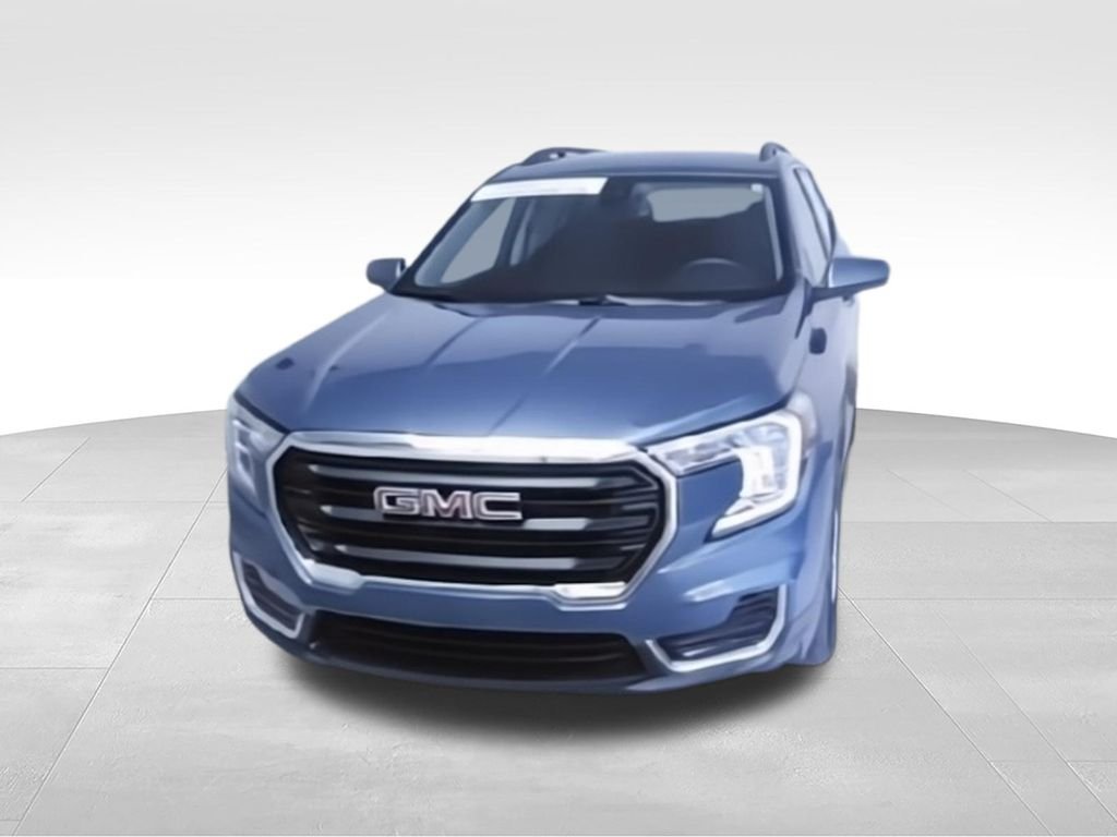 Certified Used 2024 Blue GMC SLE image 3