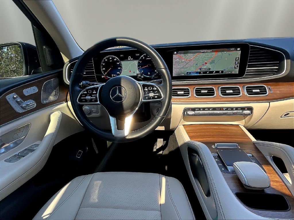 Certified Used 2022 Lunar Blue Metallic Mercedes-Benz GLE 350 image 10