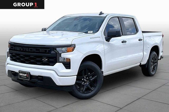New 2026 Chevrolet Silverado 1500 Custom Rear Wheel Drive Crew Cab
