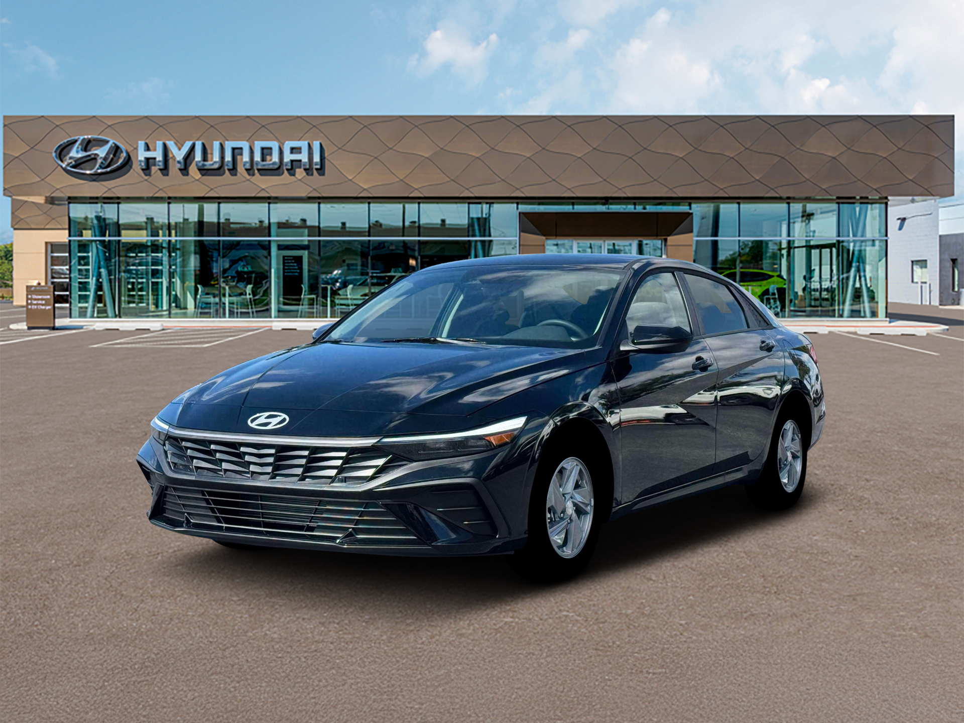 New 2026 Black Hyundai SE image 1