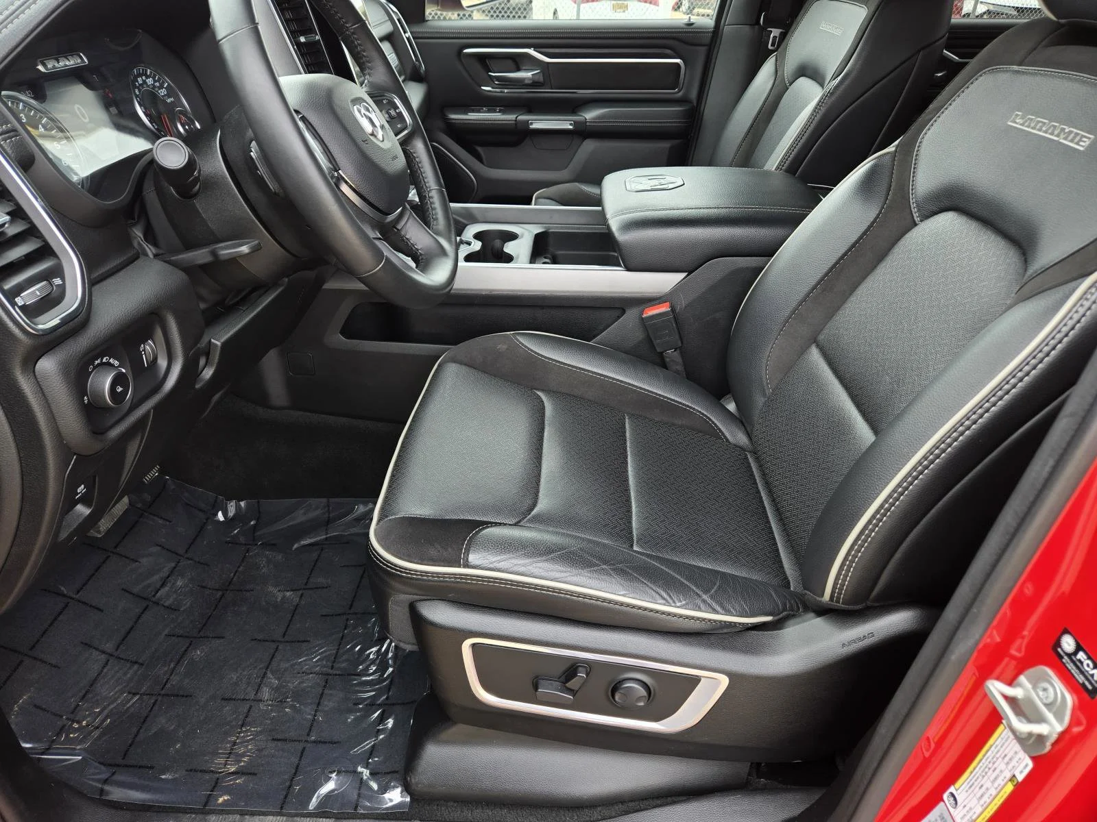 Used 2024 Flame Red Clearcoat Ram Laramie image 18