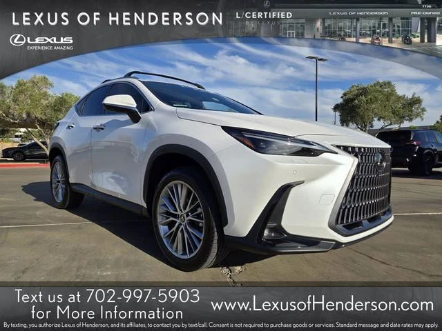 Certified Used 2024 White Lexus 350h Luxury image 1