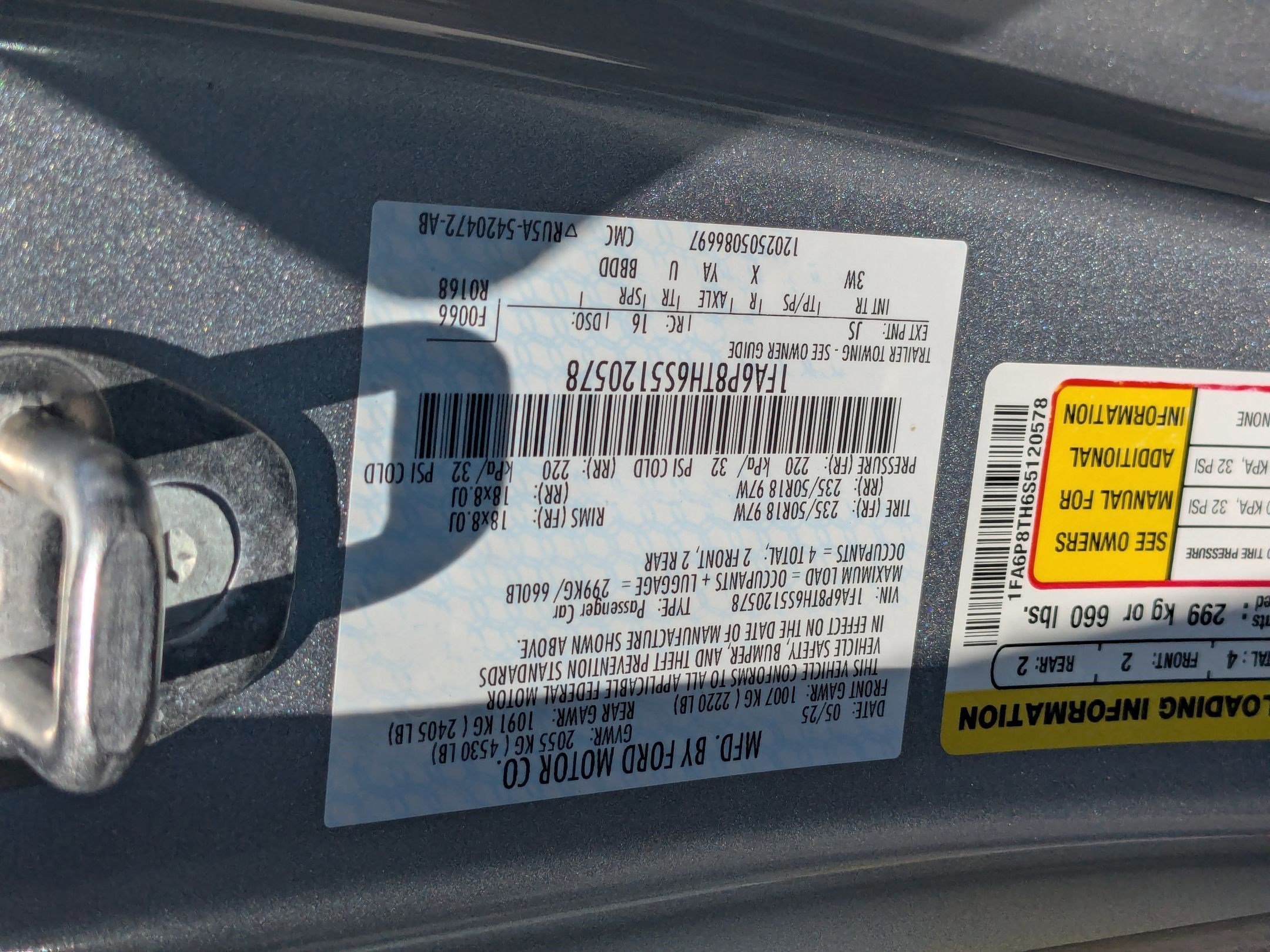 Used 2025 Silver Ford EcoBoost Premium image 30
