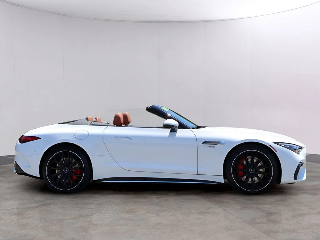 Used 2023 Moonlight White Mercedes-Benz SL 55 AMG® image 4